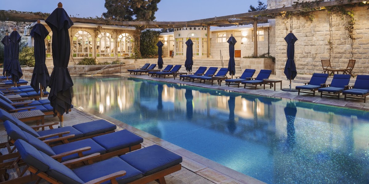 The American Colony Hotel Courtyard